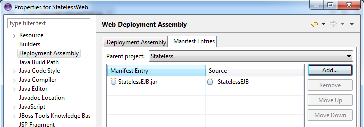 Deployment Assembly - add manifest entry (3)