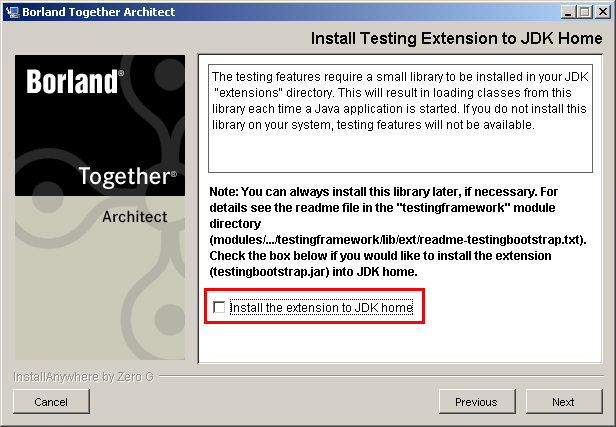 Together-Installation (JDK-Extension)