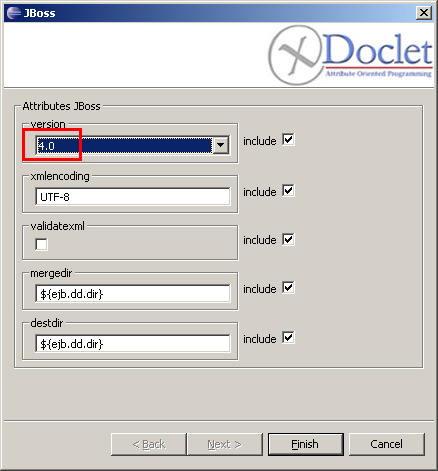 XDoclet (ejbdoclet fr JBoss 4)