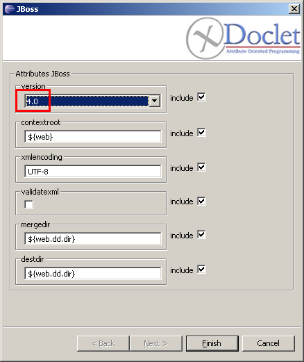 XDoclet (webdoclet fr JBoss 4)