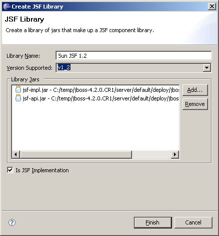 Neue JSF-Library