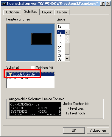 Lucida Console