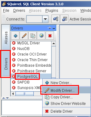 Modify Driver