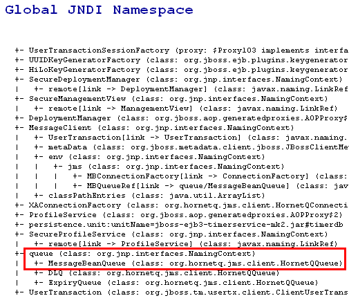 JMXConsole (JNDIView)