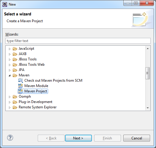 New Maven Project