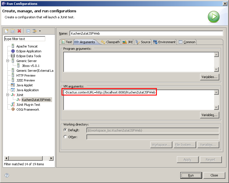 Run Configuration (2) Run Configuration (2)