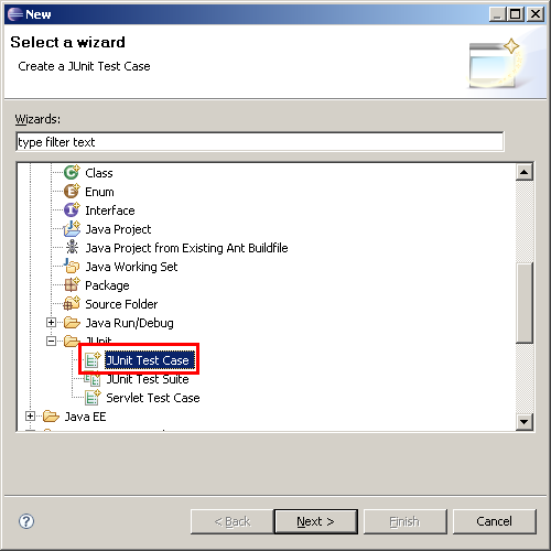 New JUnit Test