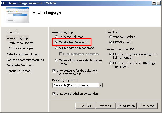 Mehrfaches Dokument