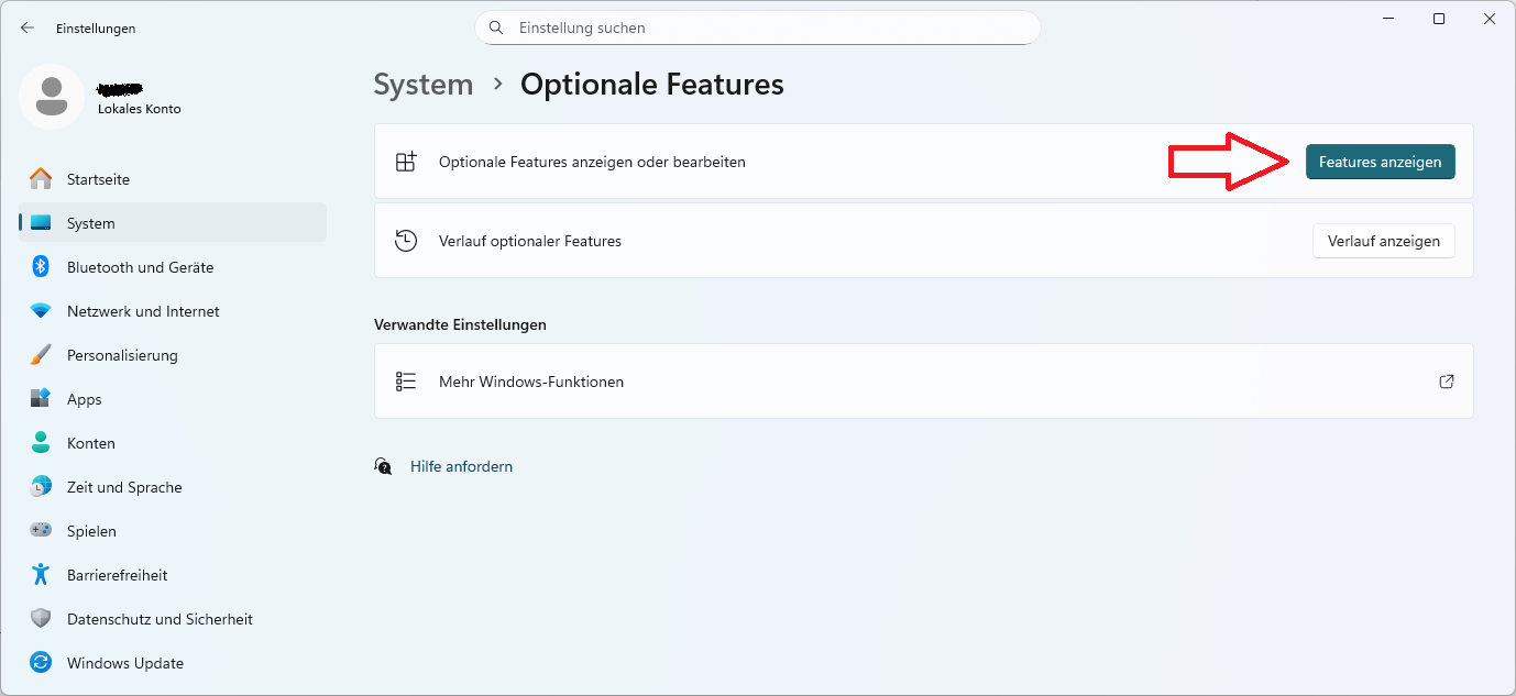 Optionale Features (2)