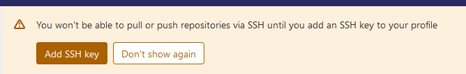 Gitlab fordert SSH Key