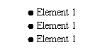 itemizedlist itemizedlist