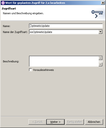 Access intent festlegen (2)
