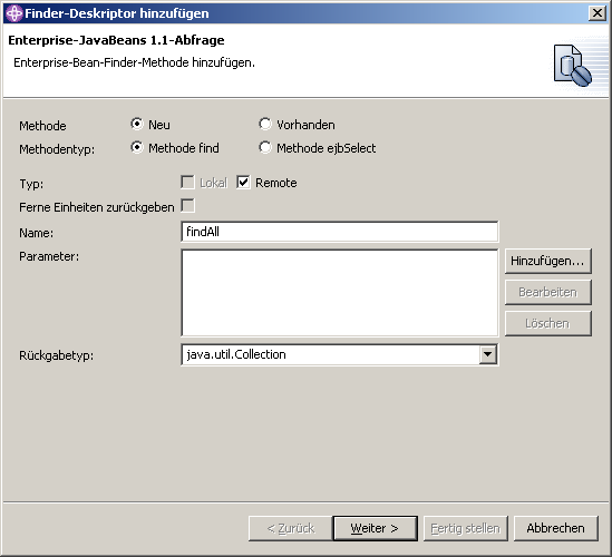 findAll: Schritt 1