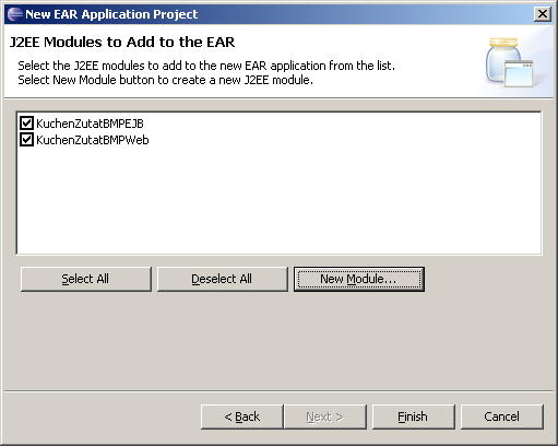 Erzeugen einer Application (Module)