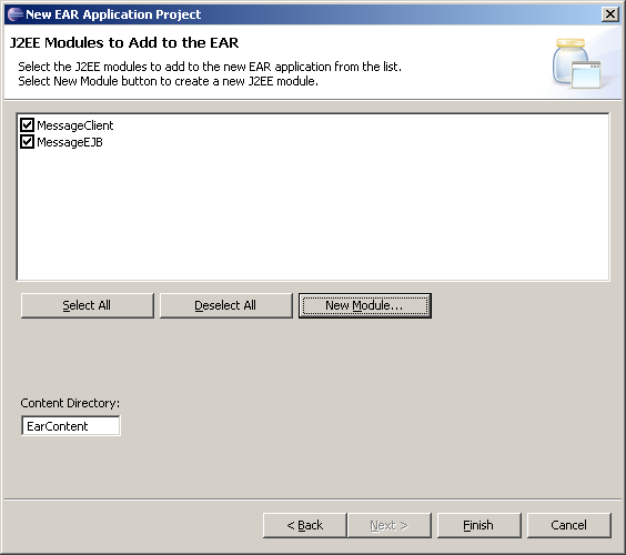 Erzeugen einer Application (Module)