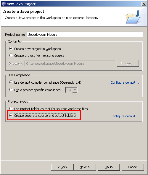 Projekt "SecurityLoginModule"