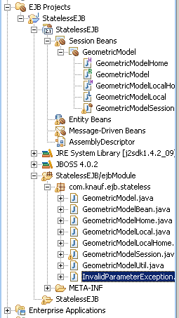 InvalidParameterException