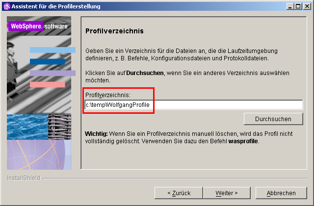 Profilpfad