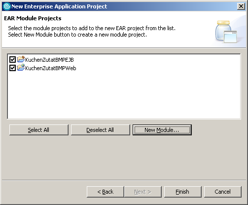 Erzeugen einer Application (Module)