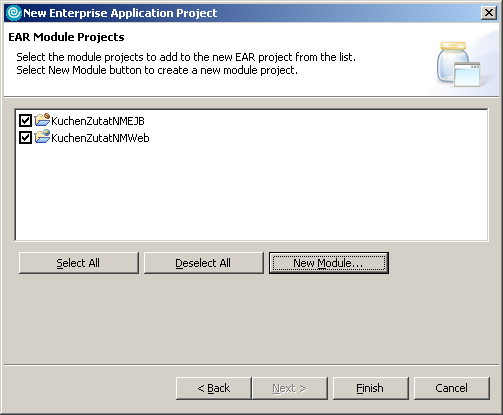 Erzeugen einer Application (Module)