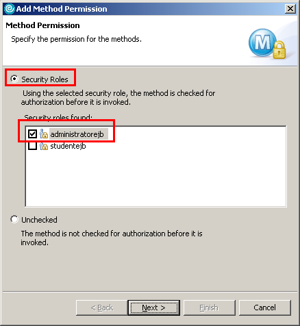Method Permissions (1)