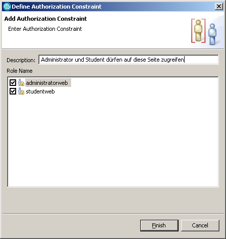 Authorization Constraint