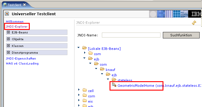 Testclient, Schritt 2
