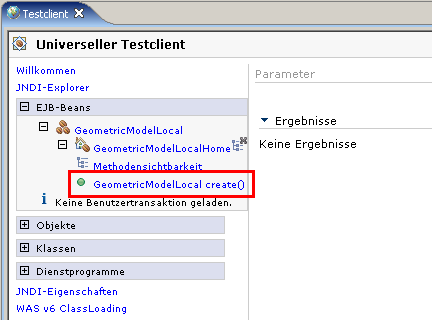 Testclient, Schritt 3