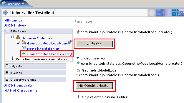 Testclient, Schritt 4