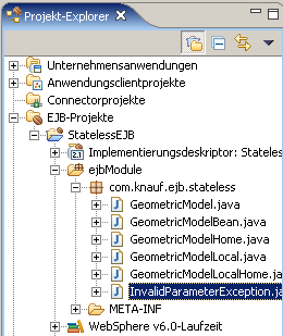 InvalidParameterException zufgen