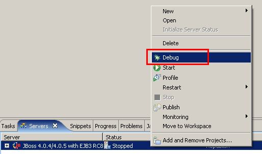 Debug-Modus