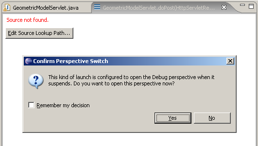 Debug-Perspective
