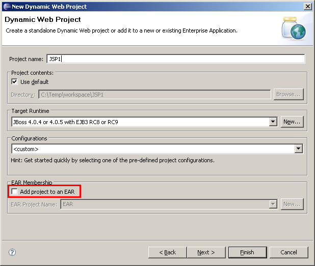 Dynamic Web Project