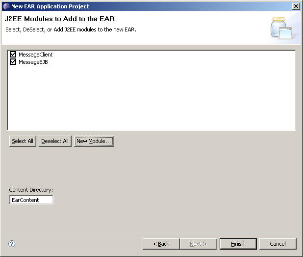 Erzeugen einer Application (Module)