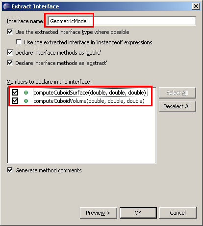 Refactor