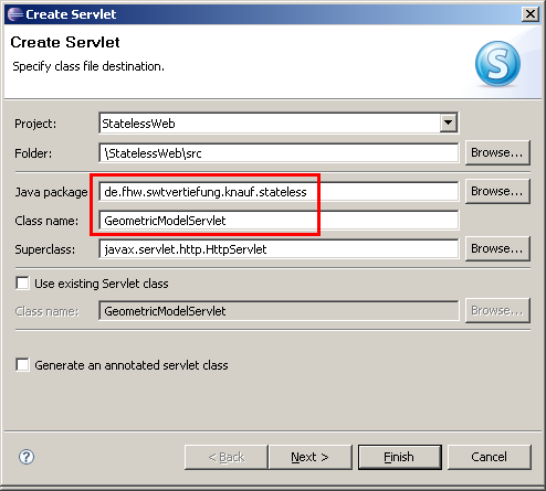 Neues Servlet (1)