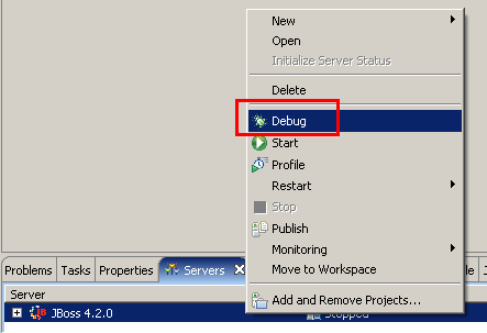 Debug-Modus