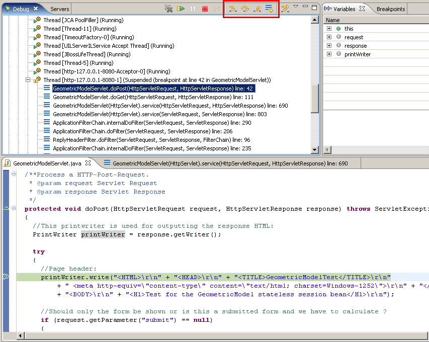 Debug-Fenster