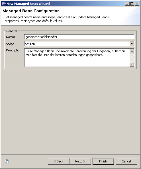 Managed Bean zufgen (3)