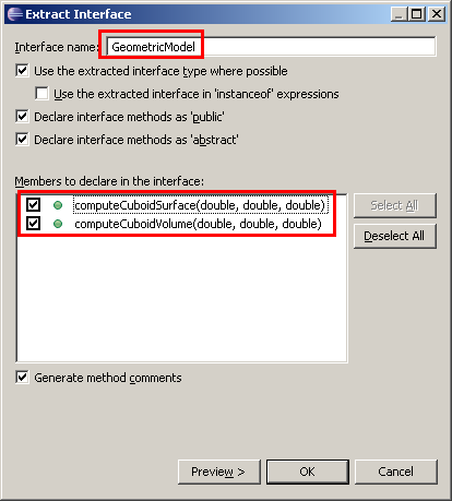 Refactor
