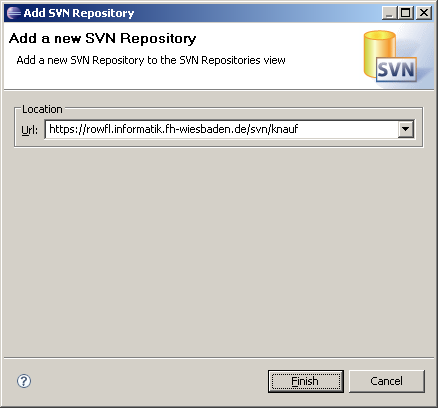Add SVN Repository